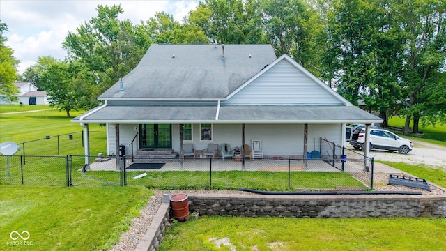 7516 S County Road 300 W, Clayton, IN 46118 - back of house with a porch