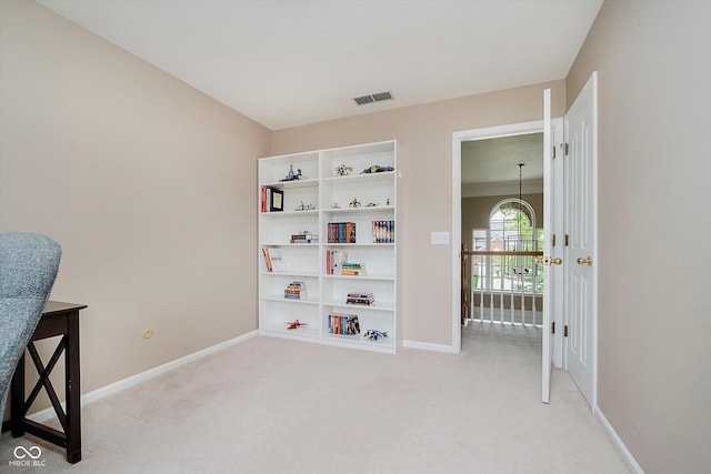 12490 Windbush Way, Carmel, IN 46033 - living area with light carpet and baseboards