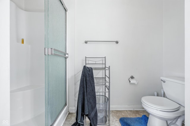 2463 Kettering Way, Indianapolis, IN 46214 - full bath featuring a shower stall and tile patterned flooring