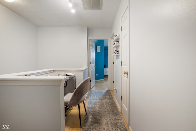 9525 Longwell Dr, Indianapolis, IN 46240 - laundry room with wood finished floors and baseboards