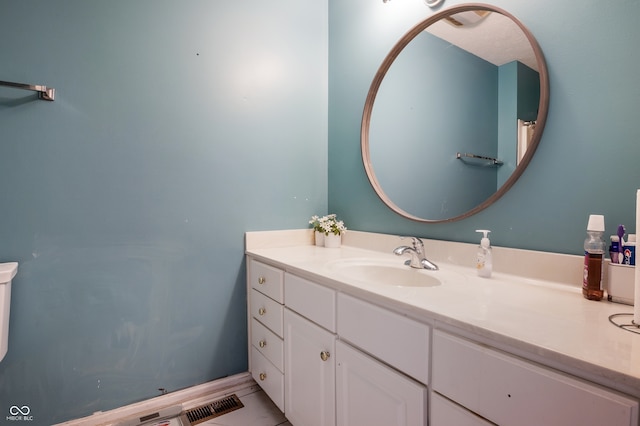 9525 Longwell Dr, Indianapolis, IN 46240 - bathroom featuring vanity and toilet