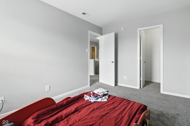 1236 N Aberdeen Dr, Franklin, IN 46131 - carpeted bedroom featuring baseboards
