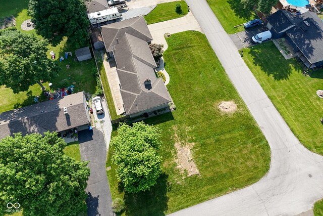 136 W Loretta Dr, Indianapolis, IN 46217 - aerial view
