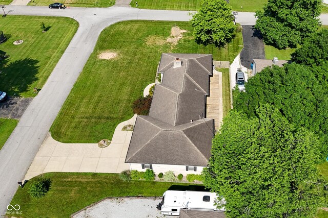 136 W Loretta Dr, Indianapolis, IN 46217 - aerial view