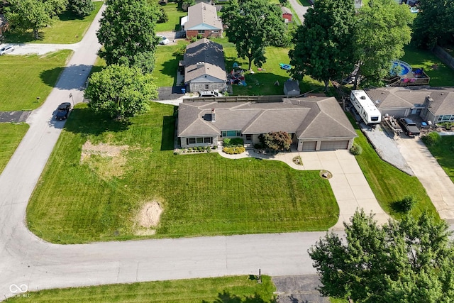 136 W Loretta Dr, Indianapolis, IN 46217 - view from above of property