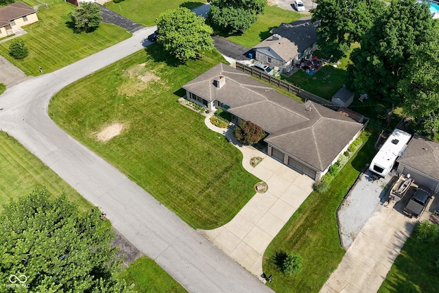 136 W Loretta Dr, Indianapolis, IN 46217 - aerial view
