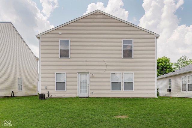 7572 Wymm Ln, Ingalls, IN 46048 - back of house featuring a lawn