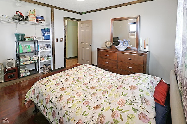 2587 E State Road 55, Wingate, IN 47994 - bedroom with wood finished floors
