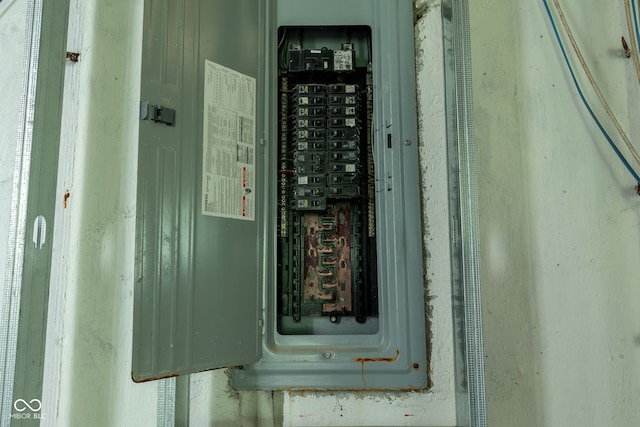 4945 S 100 E, Lafayette, IN 47909 - utility room featuring electric panel