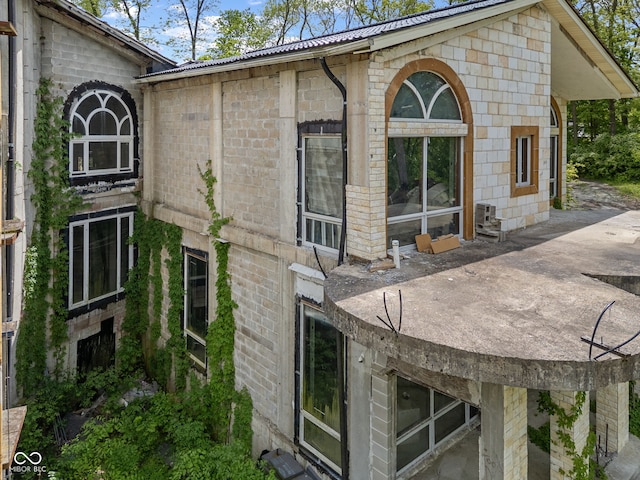 4945 S 100 E, Lafayette, IN 47909 - view of side of property with a metal roof