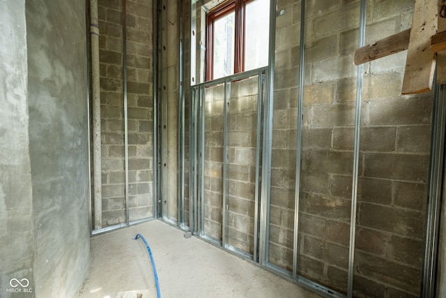 4945 S 100 E, Lafayette, IN 47909 - bathroom featuring unfinished concrete flooring