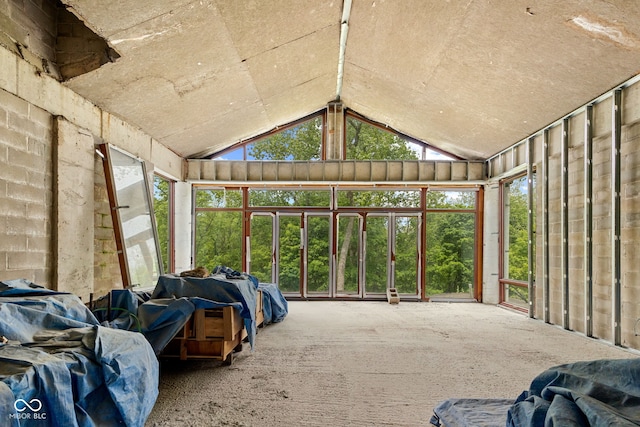 4945 S 100 E, Lafayette, IN 47909 - sunroom with lofted ceiling