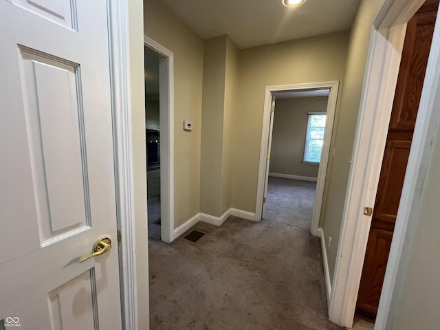 1900 S 25th St, Terre Haute, IN 47802 - hall featuring carpet and baseboards