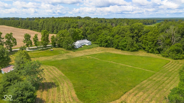 9030 E 700 S, Elizabethtown, IN 47232 - aerial view of sparsely populated area with a forest