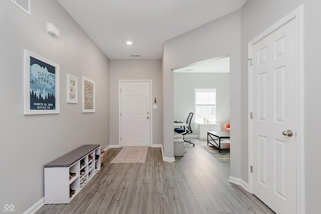 5809 Terracotta Trce, Mccordsville, IN 46055 - foyer featuring light wood-style flooring and baseboards