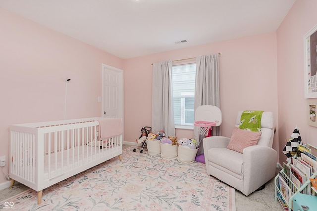 5809 Terracotta Trce, Mccordsville, IN 46055 - bedroom with carpet and a nursery area