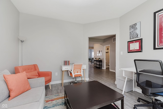5809 Terracotta Trce, Mccordsville, IN 46055 - home office with light wood finished floors and baseboards