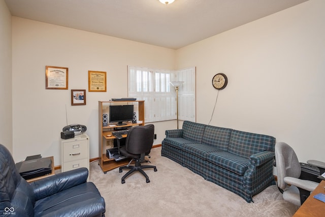 439 Alisa Ave, Seymour, IN 47274 - office space featuring carpet and baseboards