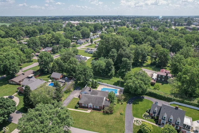 660 E Dr, Seymour, IN 47274 - aerial overview of property's location featuring nearby suburban area