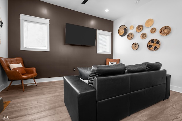 934 Calvary St, Indianapolis, IN 46203 - cinema with light wood-type flooring and recessed lighting