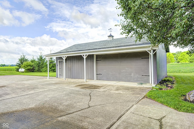 303 E County Road 500 N, Pittsboro, IN 46167 - view of detached garage