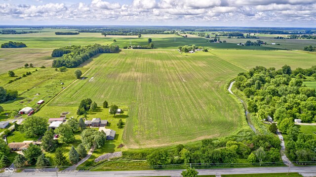 303 E County Road 500 N, Pittsboro, IN 46167 - overview of rural landscape featuring large plots for crops