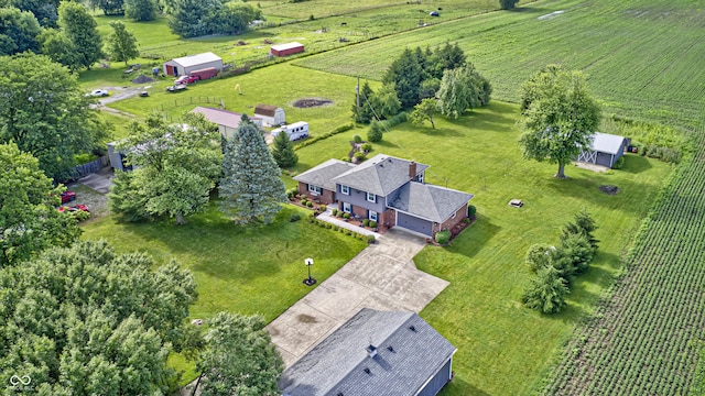 303 E County Road 500 N, Pittsboro, IN 46167 - aerial view of sparsely populated area featuring farmland