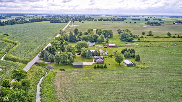 303 E County Road 500 N, Pittsboro, IN 46167 - overview of rural landscape featuring large plots for crops and a pastoral area
