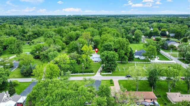 6430 E Southport Rd, Indianapolis, IN 46237 - bird's eye view of a heavily wooded area