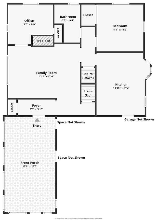 6430 E Southport Rd, Indianapolis, IN 46237 - view of home floor plan