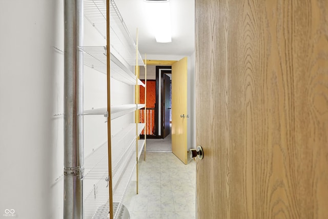 6430 E Southport Rd, Indianapolis, IN 46237 - hall with tile patterned floors