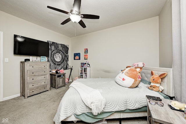 1331 Mccormicks Cir, Danville, IN 46122 - bedroom featuring carpet flooring and a ceiling fan