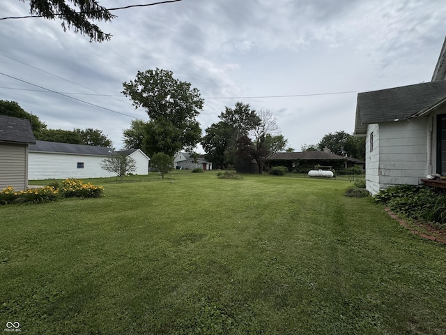 401 S W St, Kempton, IN 46049 - view of green lawn