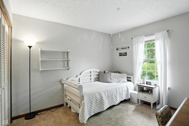 610 Front Royal Dr, Indianapolis, IN 46227 - carpeted bedroom with baseboards