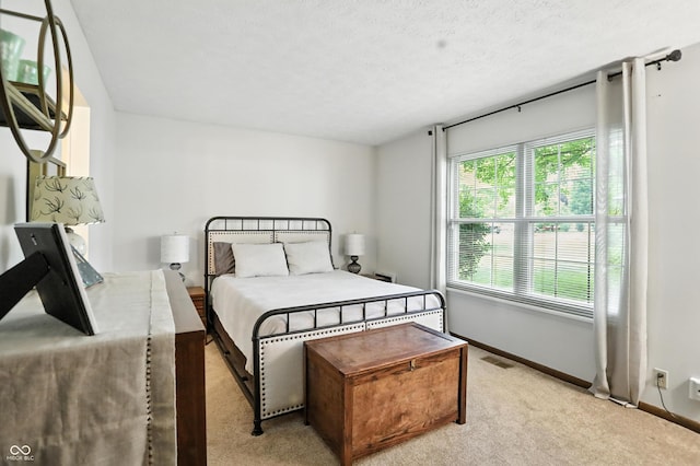 610 Front Royal Dr, Indianapolis, IN 46227 - bedroom with light carpet and baseboards