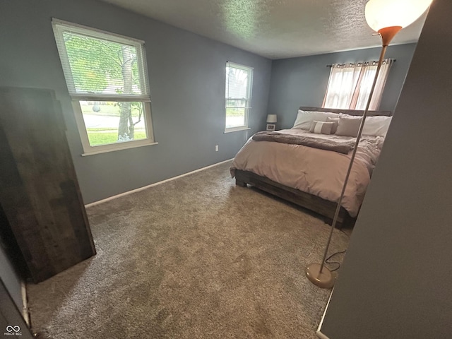 1908 Tennyson Dr, Clarksville, IN 47129 - bedroom with carpet and a textured ceiling