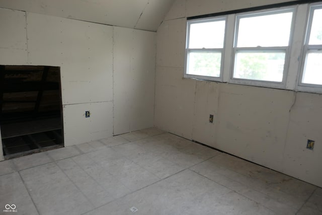 1601 Spann Ave, Indianapolis, IN 46203 - spare room featuring lofted ceiling