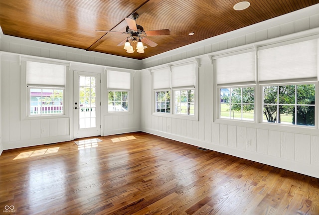 11250 N 600 W, Fountaintown, IN 46130 - view of unfurnished sunroom