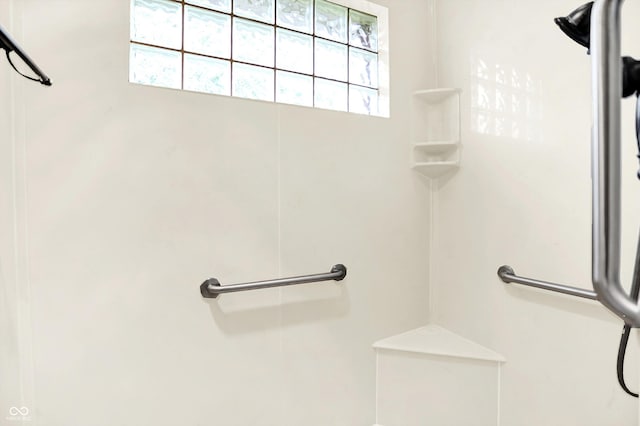 11250 N 600 W, Fountaintown, IN 46130 - bathroom with plenty of natural light and a shower