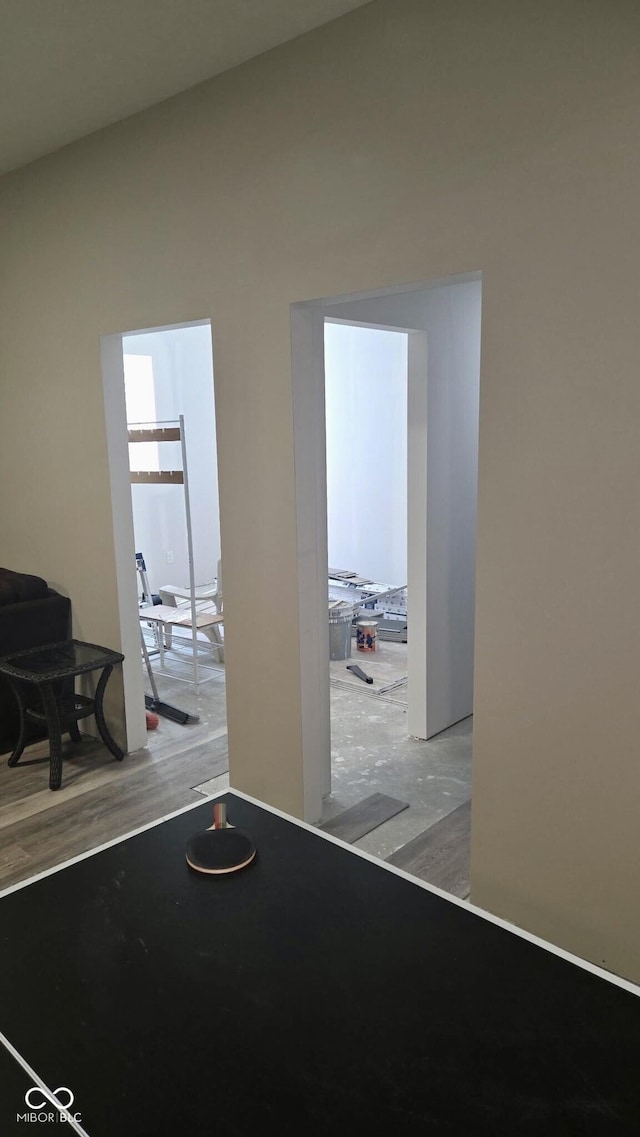 320 Briar Hill Dr, Whiteland, IN 46184 - hallway with wood finished floors