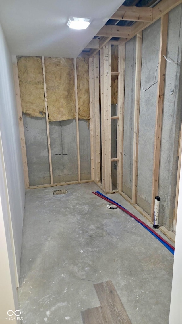 320 Briar Hill Dr, Whiteland, IN 46184 - view of unfinished basement