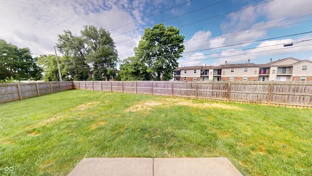 6640 Chipping Ct, Indianapolis, IN 46268 - fenced backyard with a residential view