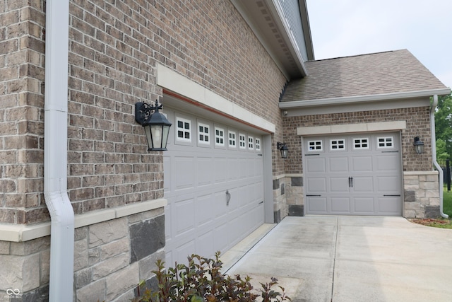 13044 Moorland Ln, Carmel, IN 46074 - garage with concrete driveway