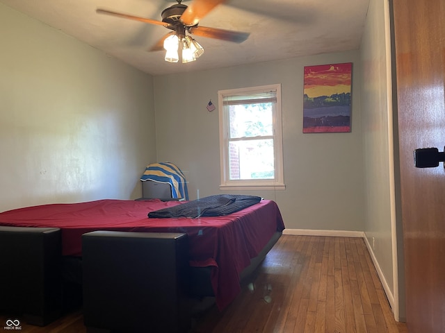 7725 S Oak Dr, Indianapolis, IN 46227 - dining area featuring wood-type flooring and ceiling fan