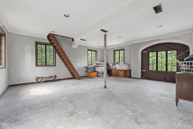 2421 W 39th St, Indianapolis, IN 46228 - view of unfurnished living room