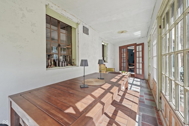2421 W 39th St, Indianapolis, IN 46228 - sunroom / solarium featuring french doors