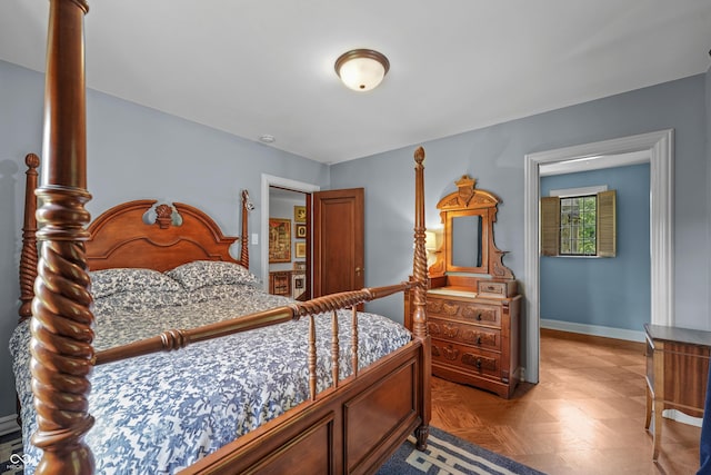 2421 W 39th St, Indianapolis, IN 46228 - bedroom with baseboards