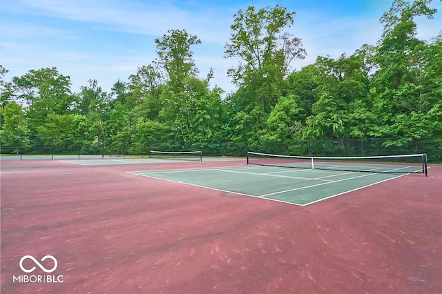 14052 Rayners Ln, Fishers, IN 46037 - view of tennis court