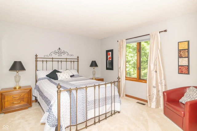 10518 Courageous Dr, Indianapolis, IN 46236 - bedroom featuring light colored carpet and baseboards
