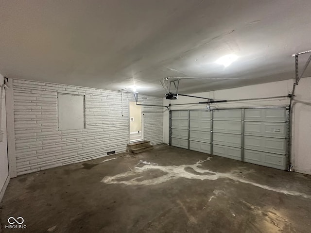 115 Hugo St, Indianapolis, IN 46229 - garage featuring a garage door opener